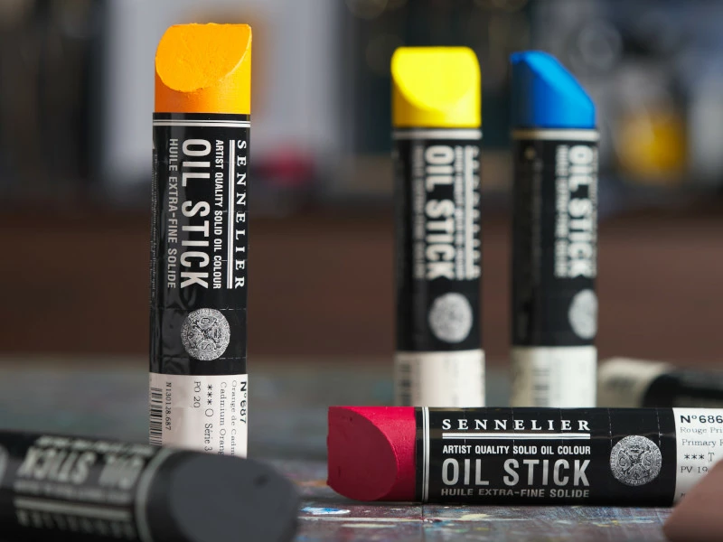Sennelier Oil Paint Sticks - Paint Range & Mediums
