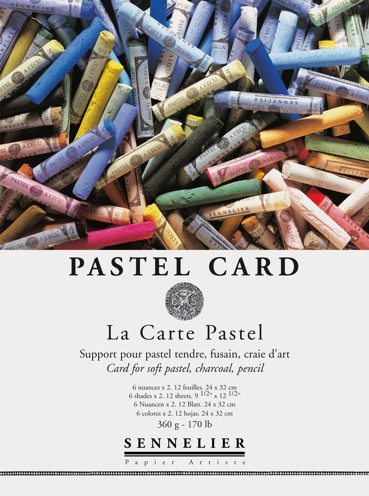 Papier pastel Sennelier Pastel Card 50 x 65cm Sennelier chez Rougier & Plé